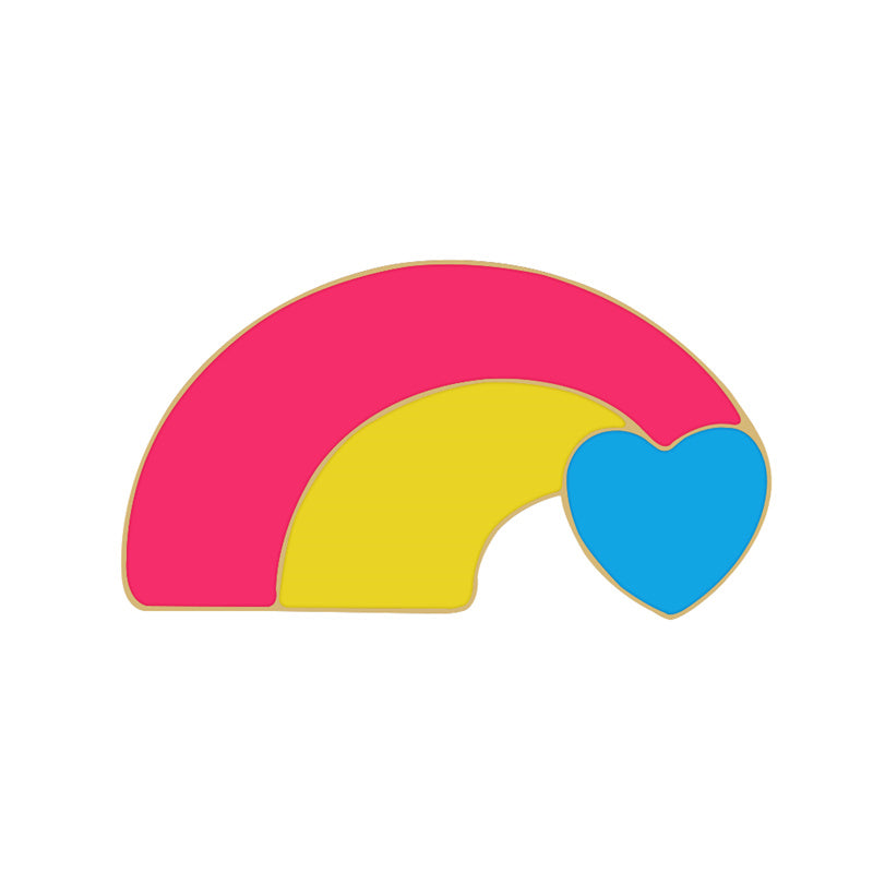 Pansexual Pride Rainbow Pin