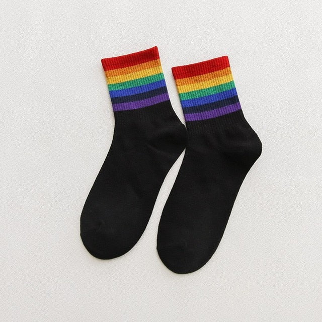 Rainbow Unisex Pride Socks