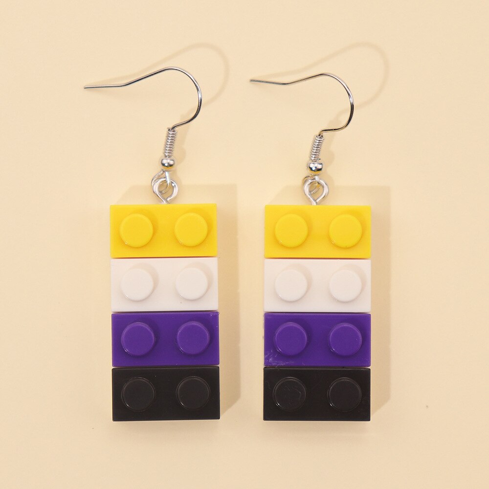 Non Binary Dangle Earrings