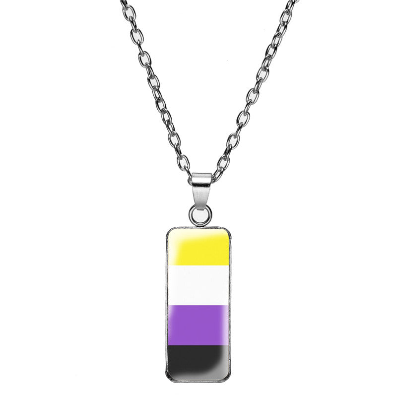 Non Binary Block Necklace